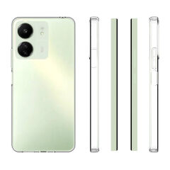 Xiaomi Poco C65 Kılıf Kamera Korumali Süper Silikon Kapak