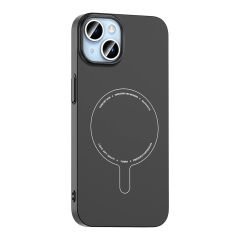 iPhone 13 Kılıf M-Safe Şarj Özellikli Kamera Korumalı Premium Elio Sert PC Kapak