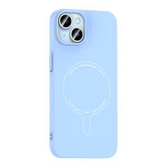 iPhone 13 Kılıf M-Safe Şarj Özellikli Kamera Korumalı Premium Elio Sert PC Kapak