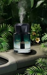 Araç İçi Aroma Difüzörü Hava Nemlendirici Yıldız Tavan Işıklı Şarjlı Oda ve Araba Kokusu Siyah