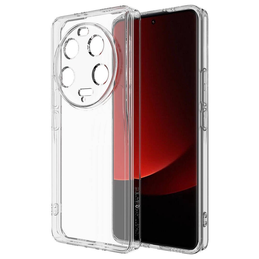 Xiaomi Mi 13 Ultra Kılıf Kamera Korumali Süper Silikon Kapak Renksiz