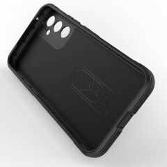 Samsung Galaxy A34 Kılıf Esnek TPU Oyuklu Arka Yüzey Tasarımlı Etnik Silikon Kapak