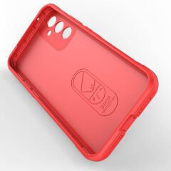 Samsung Galaxy A34 Kılıf Esnek TPU Oyuklu Arka Yüzey Tasarımlı Etnik Silikon Kapak