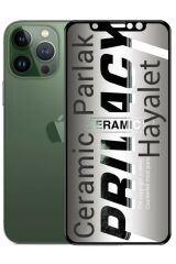 iPhone 13 Pro Max Parlak Hayalet Ekran Koruyucu Seramik Hayalet