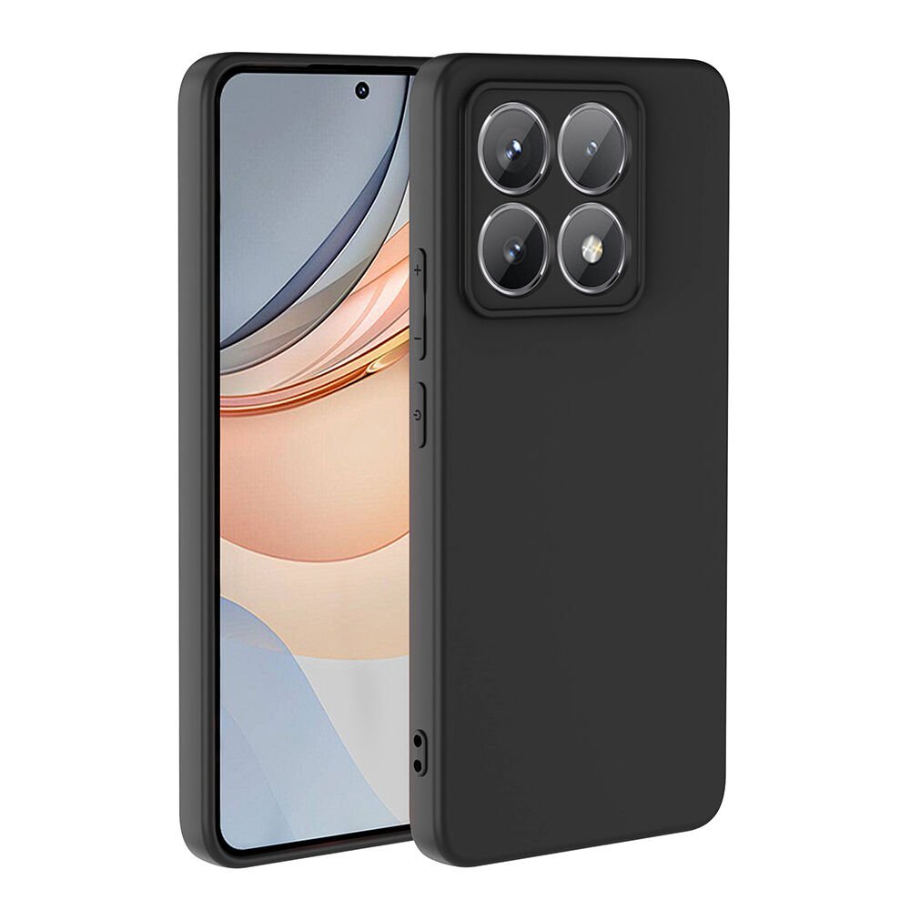 Xiaomi 14T Pro Kılıf Kamera Korumali Mara Lansman Kapak Siyah