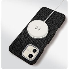 iPhone 17 Kılıf M-Safe Şarj Özellikli Premium Paris Vax Sert PC Kapak