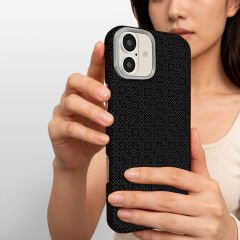 iPhone 17 Kılıf M-Safe Şarj Özellikli Premium Paris Vax Sert PC Kapak
