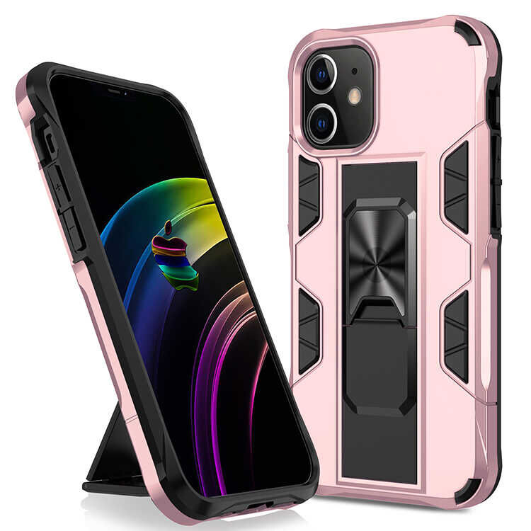 iPhone 12 Mini Kılıf Volve Kapak Rose Gold