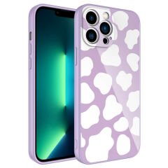 iPhone 11 Pro Max Kılıf Kamera Korumalı Desenli Sert Silikon Epoksi Kapak