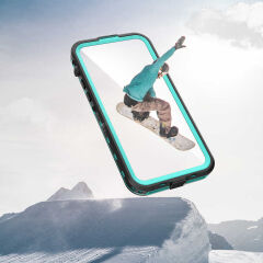 iPhone 14 Pro Max Kılıf 1-1 Su Geçirmez Kılıf Siyah