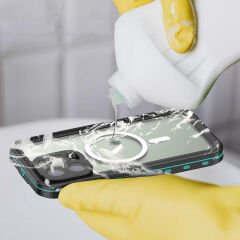 iPhone 14 Pro Max Kılıf 1-1 Su Geçirmez Kılıf Siyah