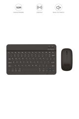TMK-04 Bluetooht Kablosuz Klavye Mouse Seti Siyah