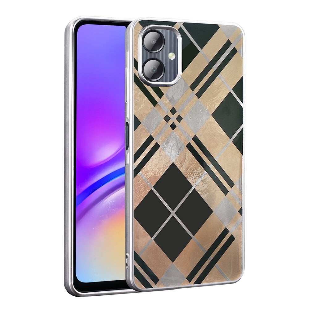 Samsung Galaxy A06 Kılıf Desenli Mep Kapak Geometrik