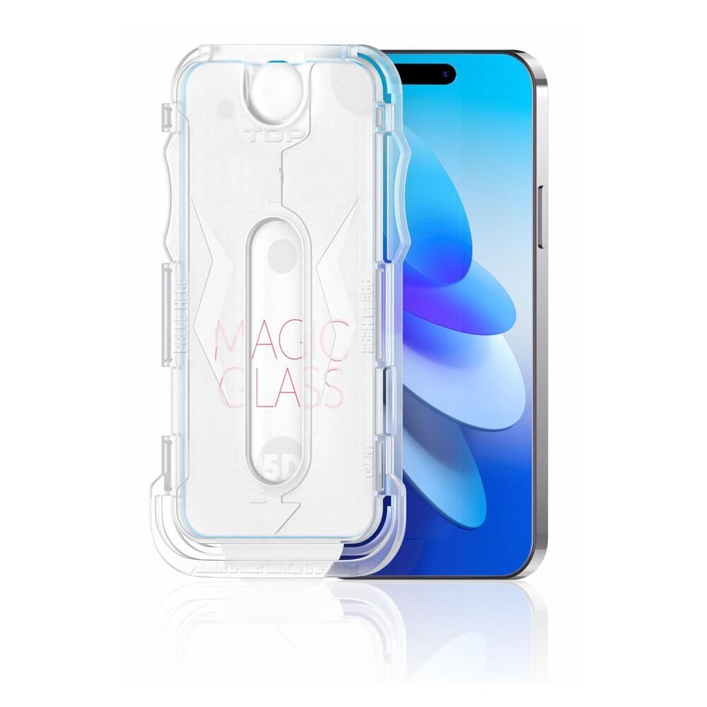 iPhone 17 Pro Max Kolay Uygulama Aparatlı 5D Magic Glass Cam Ekran Koruyucu