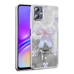 Samsung Galaxy A06 Kılıf Desenli Mep Kapak İncili Fiyonk