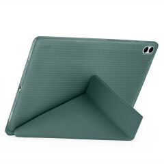 Samsung Galaxy Tab S11 Ultra Uyumlu Kılıf Tri Folding Kalem Bölmeli Standlı Kılıf
