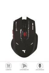 TM-20 Çift Modlu Kablosuz Oyuncu Mouse Fare Siyah