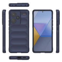 Xiaomi Redmi Note 13 Pro Plus 5G Kılıf Esnek TPU Oyuklu Arka Yüzey Tasarımlı Etnik Silikon Kapak