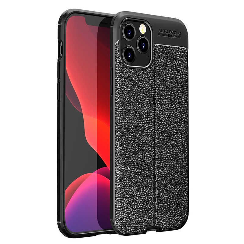 iPhone 12 Pro Kılıf Niss Silikon Kapak Siyah