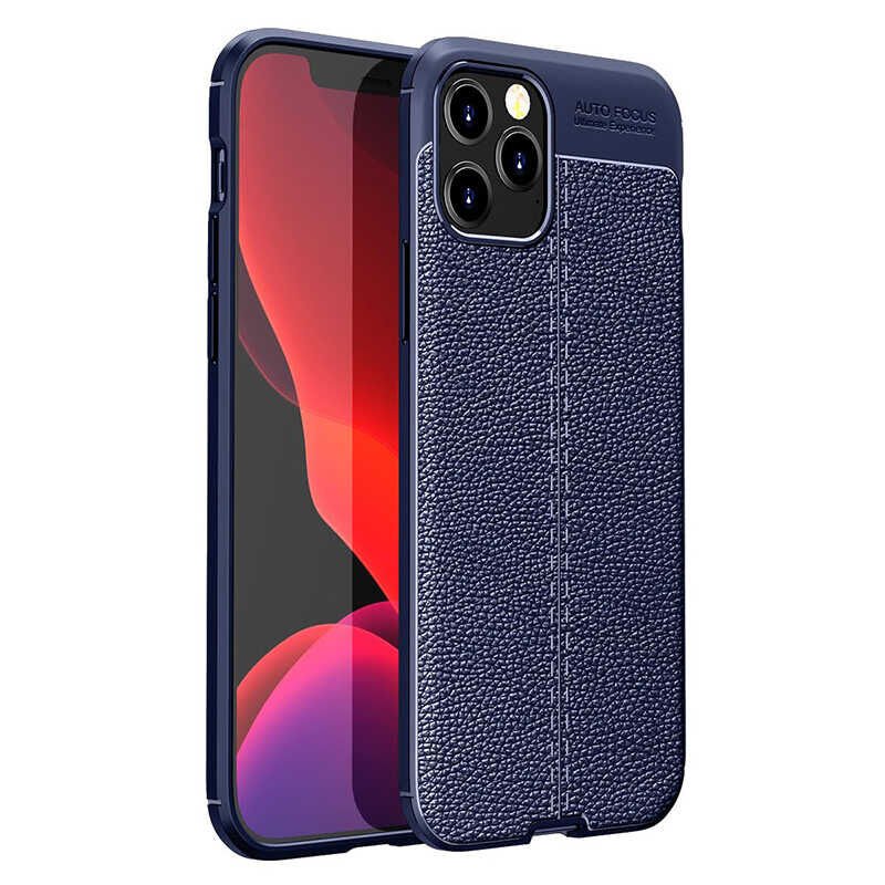 iPhone 12 Pro Kılıf Niss Silikon Kapak Lacivert
