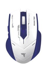 TM-20 Çift Modlu Kablosuz Oyuncu Mouse Fare Mavi
