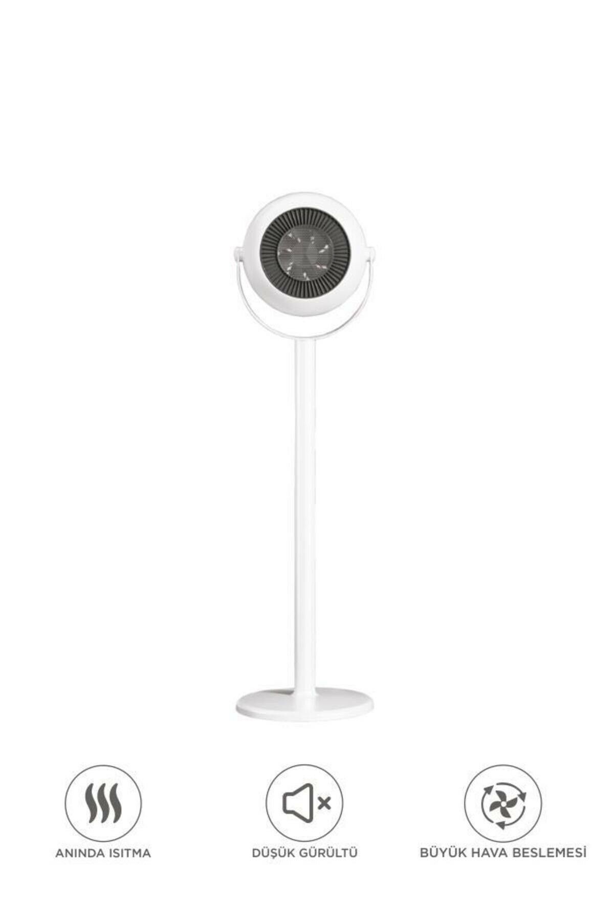 Ayaklı Isıtıcı Fan 800W | Sessiz Çalışma | Hızlı Isıtma | Aşırı Isınma Koruma