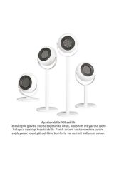 Ayaklı Isıtıcı Fan 800W | Sessiz Çalışma | Hızlı Isıtma | Aşırı Isınma Koruma