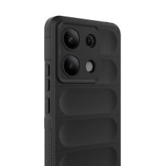 Xiaomi Redmi Note 13 4G Kılıf Esnek TPU Oyuklu Arka Yüzey Tasarımlı Etnik Silikon Kapak