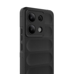 Xiaomi Redmi Note 13 4G Kılıf Esnek TPU Oyuklu Arka Yüzey Tasarımlı Etnik Silikon Kapak