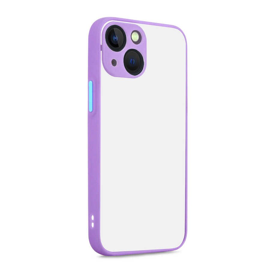 iPhone 13 Mini Kılıf Hux Kapak Lila