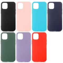 iPhone 12 Mini Kılıf LSR Lansman Kapak Pembe Açık