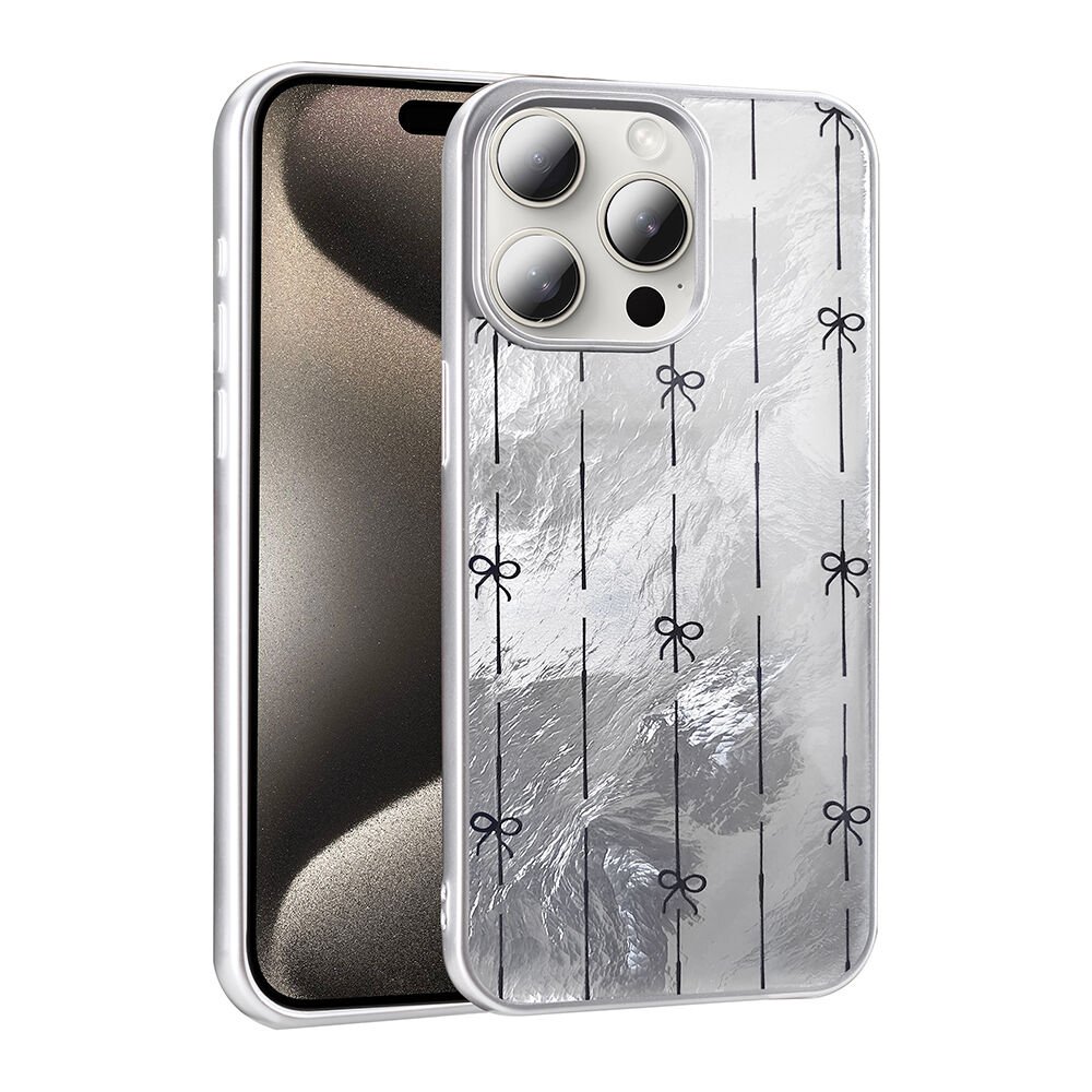 iPhone 14 Pro Max Kılıf Desenli Mep Kapak Küçük Fiyonk
