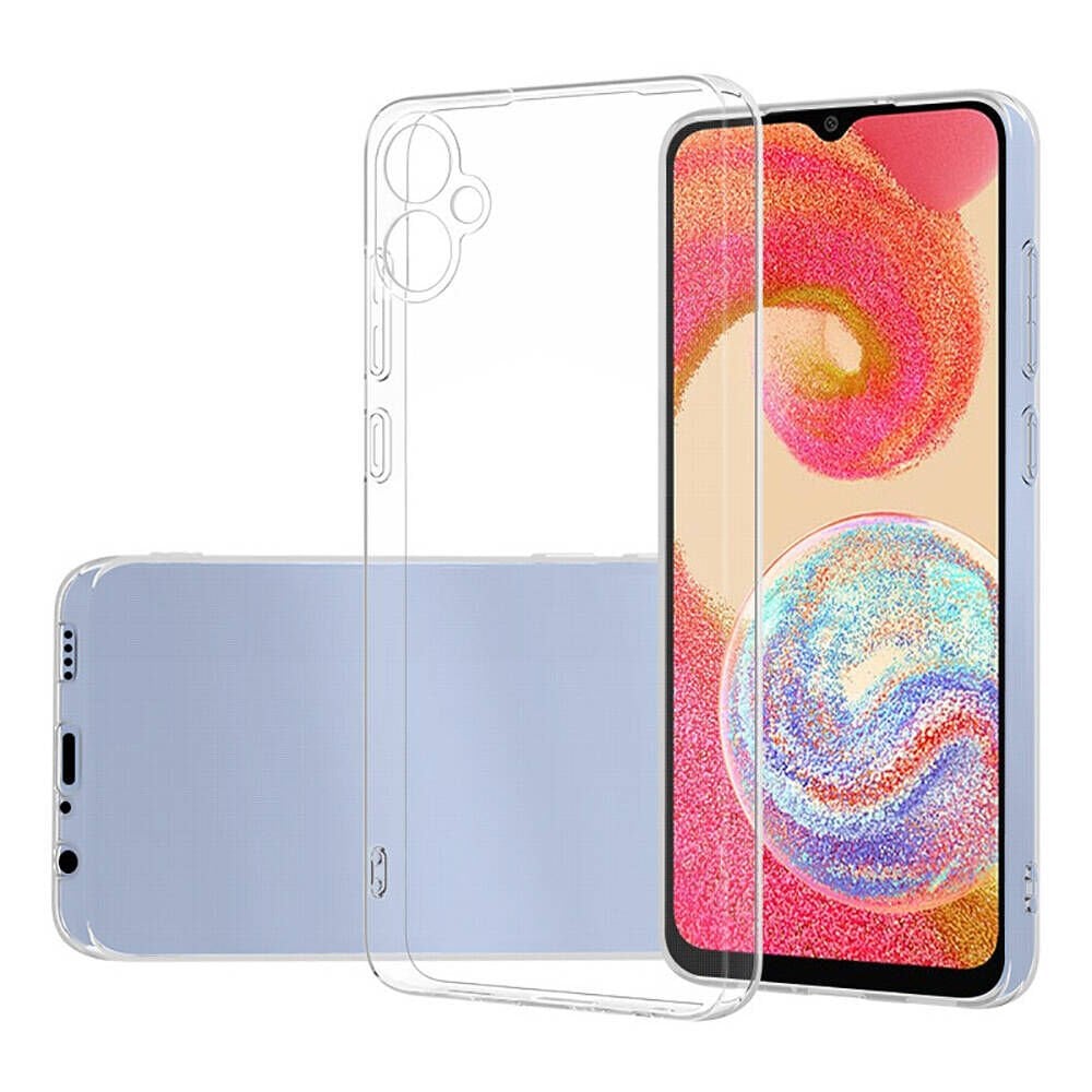 Samsung Galaxy A05 Kılıf Kamera Korumali Süper Silikon Kapak Renksiz