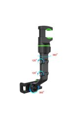 014 360° Telefon Tutucu Dikiz Aynası Evrensel 360° Dönen Araba Telefon Tutucusu