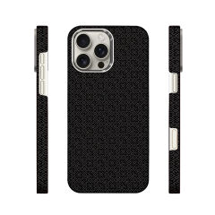 iPhone 16 Pro Kılıf M-Safe Şarj Özellikli Premium Vax Sert PC Kapak