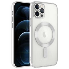 iPhone 11 Pro Max Kılıf Kamera Korumalı Kablosuz Wireless Şarj Özellikli Demre Kapak
