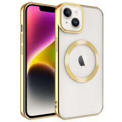 iPhone 14 Kılıf Magsafe Wireless Şarj Özellikli Setro Silikon