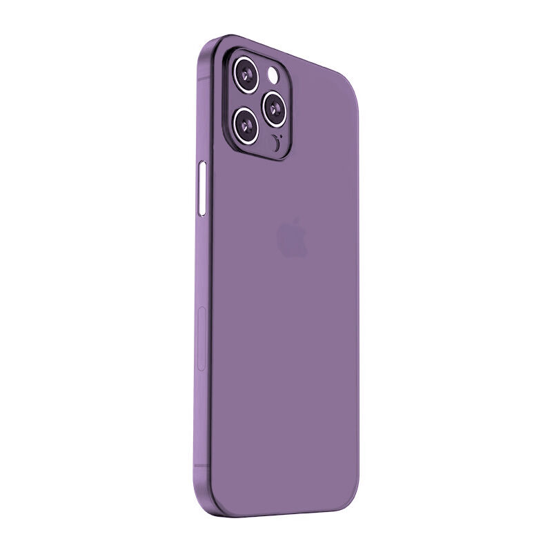 iPhone 14 Pro Max Kılıf 1.Kalite PP Kapak kılıf Derin Mor