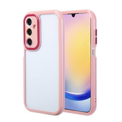 Samsung Galaxy A25 Kılıf Kamera Korumalı Renkli Kenar ve Çerçeve Tasarımlı Vitamin Kapak