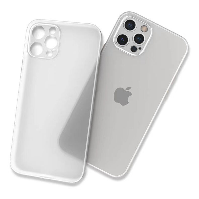 iPhone 14 Pro Max Kılıf 1.Kalite PP Kapak kılıf Beyaz
