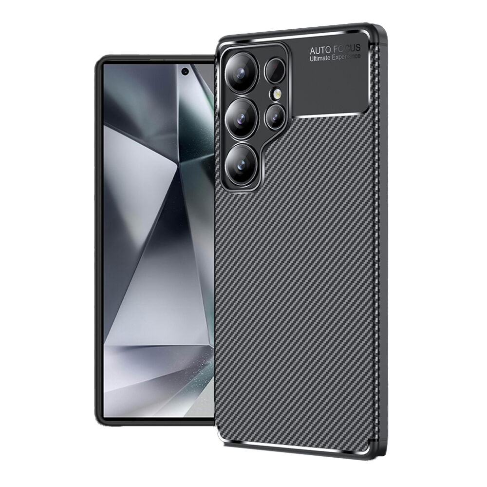 Samsung Galaxy S25 Ultra Kılıf Negro Silikon Kapak Siyah