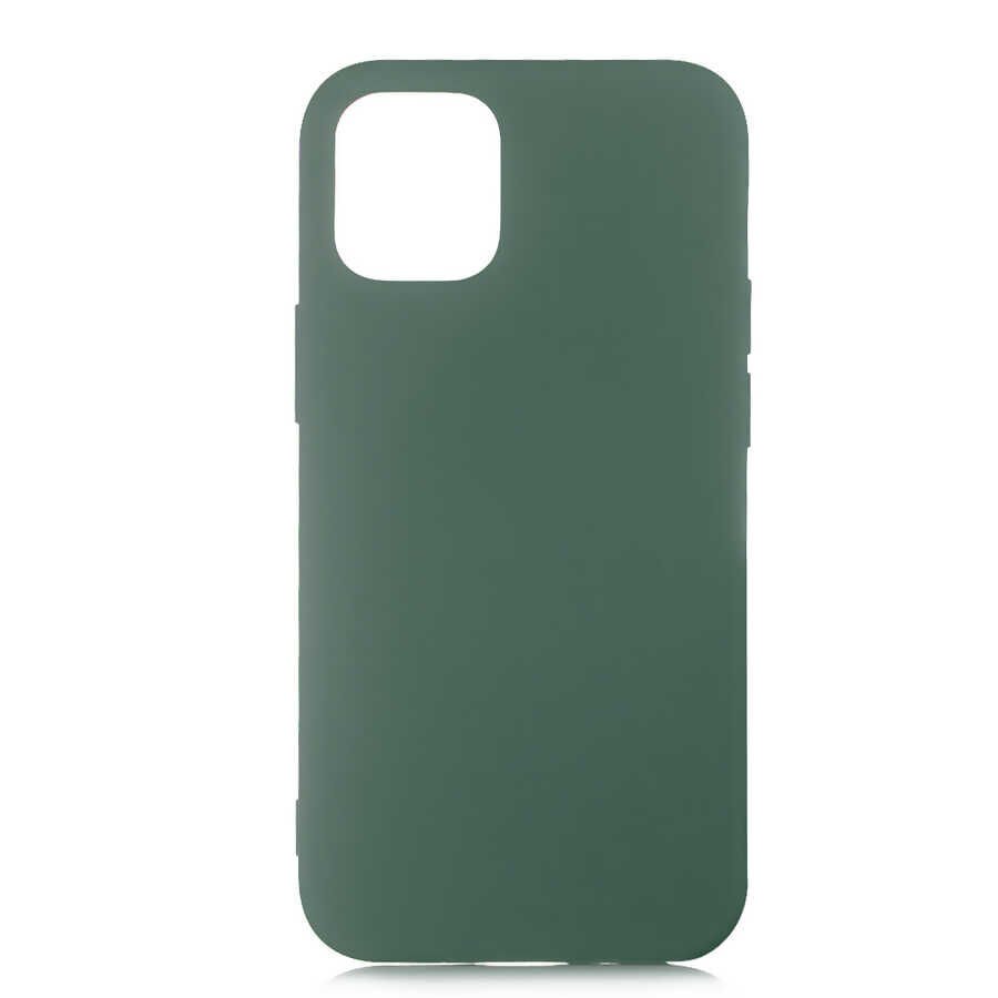 iPhone 12 Mini Kılıf LSR Lansman Kapak Koyu Yeşil