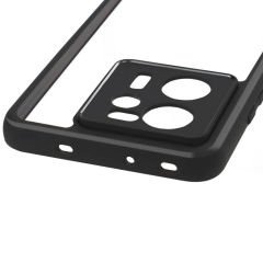 Xiaomi Mi 13T Kılıf Kamera Korumalı Şeffaf Arka Yüzey New Roll Kapak