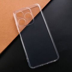 Tecno Spark 10 4G Kılıf Kamera Korumali Süper Silikon Kapak