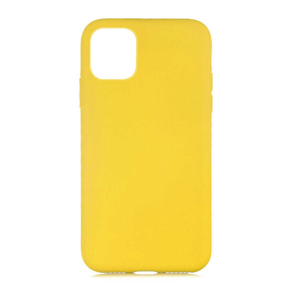 iPhone 12 Mini Kılıf LSR Lansman Kapak Sarı