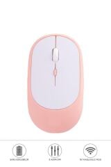 Mouse Usb Ve Bluetooth Bağlanti Çift Modlu Şarjli Sessiz Kablosuz Fare TM16