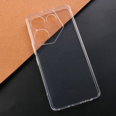 Tecno Camon 20 Pro 4G Kılıf Kamera Korumali Süper Silikon Kapak