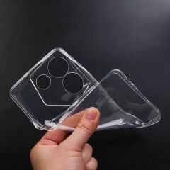 Tecno Camon 20 Pro 4G Kılıf Kamera Korumali Süper Silikon Kapak