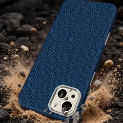 iPhone 13 Kılıf M-Safe Şarj Özellikli Premium Vax Sert PC Kapak