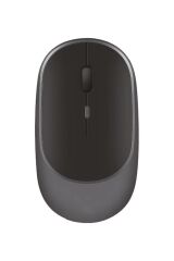 Mouse Usb Ve Bluetooth Bağlanti Çift Modlu Şarjli Sessiz Kablosuz Fare TM16 Gri